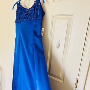 Long gown. Royal blue. Zum zum sz13-14